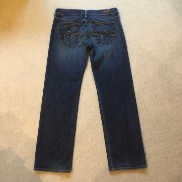 AG Simona Easy straight Leg Blue Jeans Size 27R - Picture 4 of 8